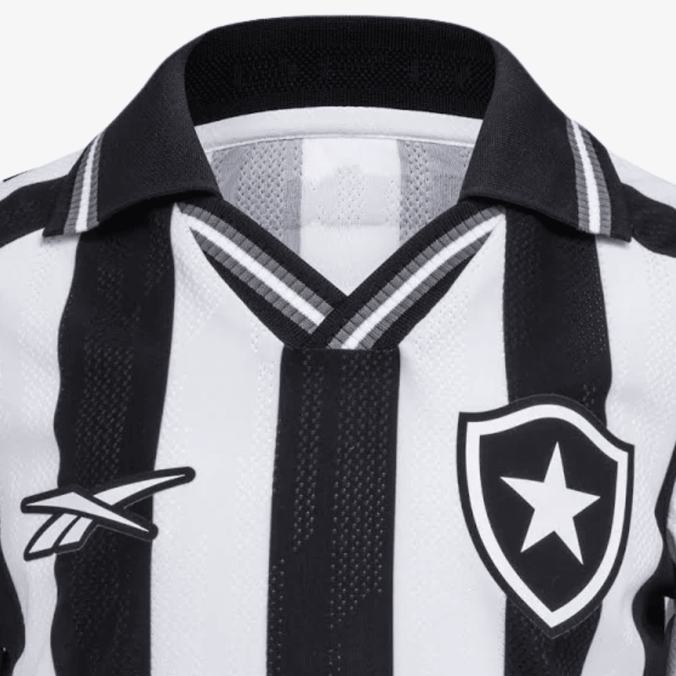 CONJUNTO INFANTIL Reebok Botafogo 2025/26 I - Manto Club