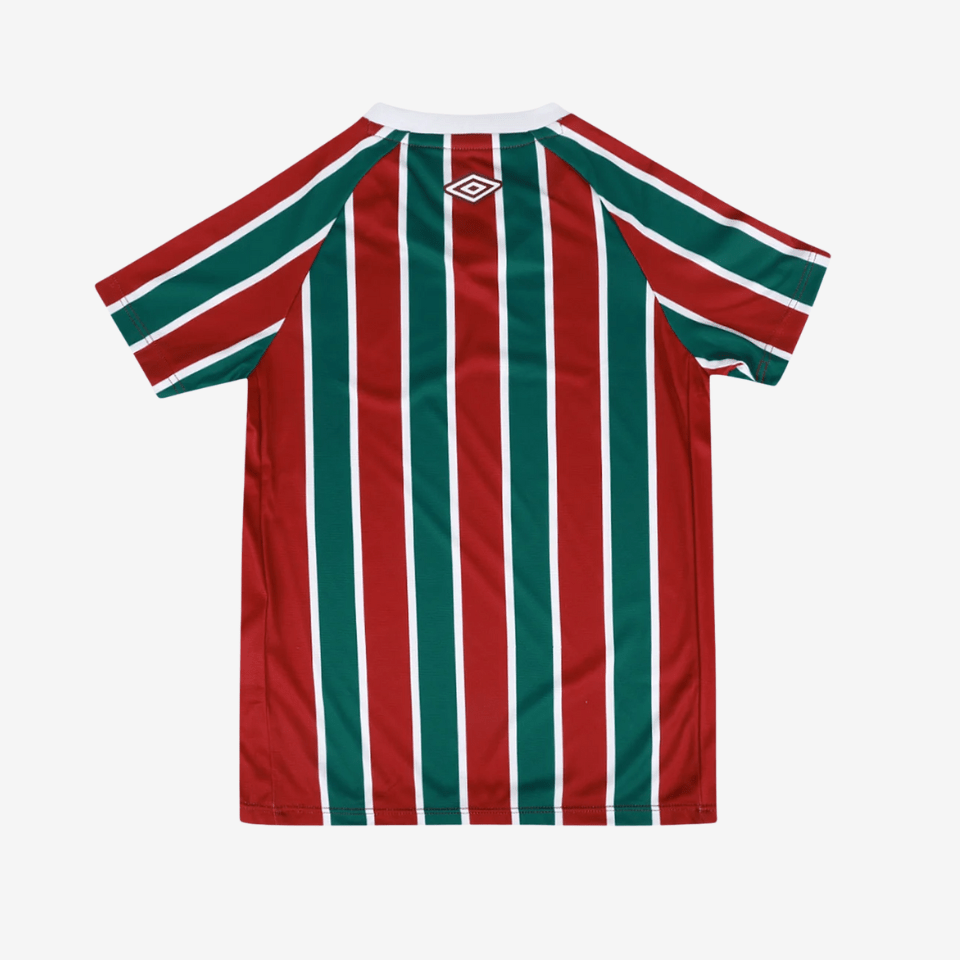 Conjunto Infantil Umbro Fluminense 2025/26 I - Manto Club