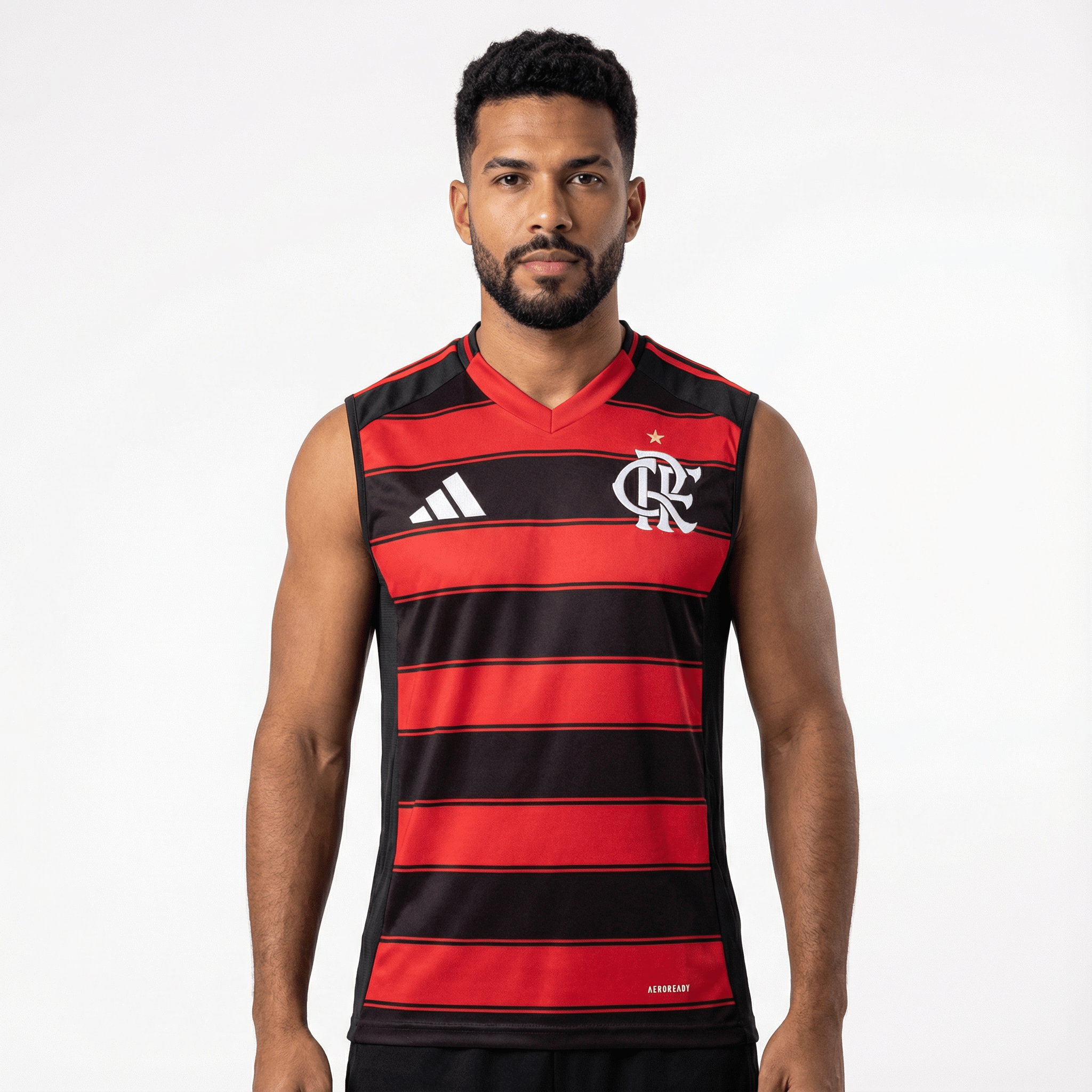 Regata Adidas Flamengo 2025/26 I - Manto Club